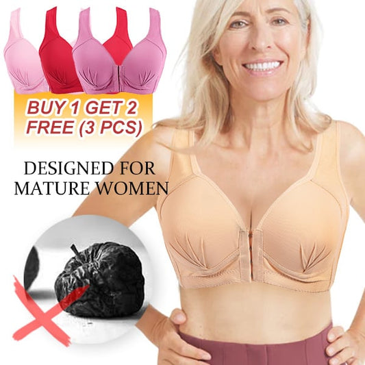??Front Closure Wireless Support Bra