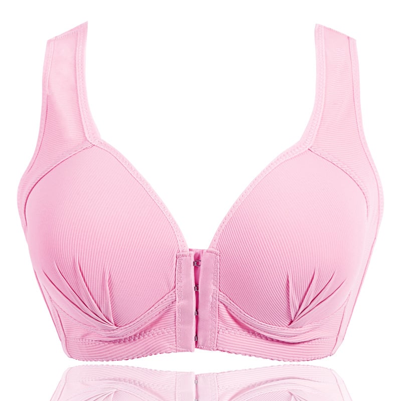 ??Front Closure Wireless Support Bra