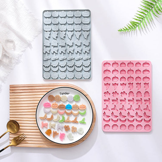 Silicone mold Halloween baking mold silicone chocolate mold 2 pieces