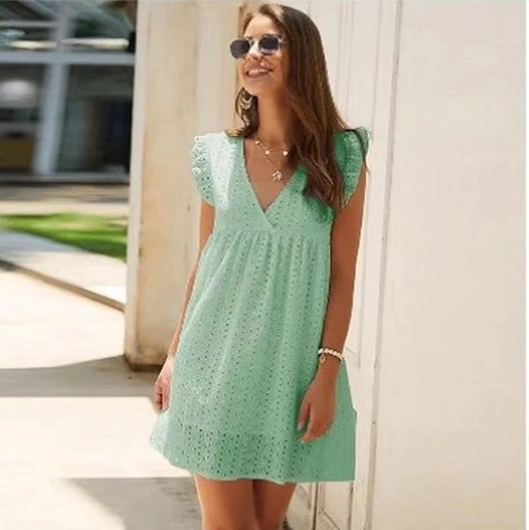 ??Current sales 49% off??2 IN 1 SUMMER DRESS WITH SHORTS AND BUILT-IN POCKETS