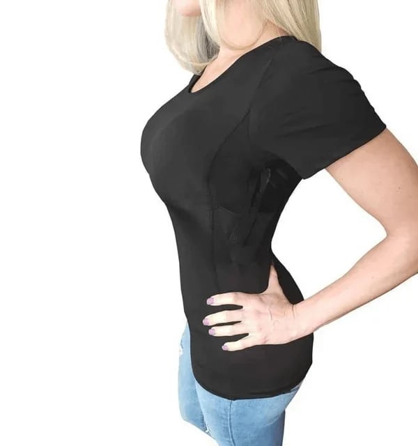 ?? Last day 41% OFF-MEN/WOMEN'S CONCEALED LEATHER HOLSTER T-SHIRT(BUY 2 FREE SHIPPING)