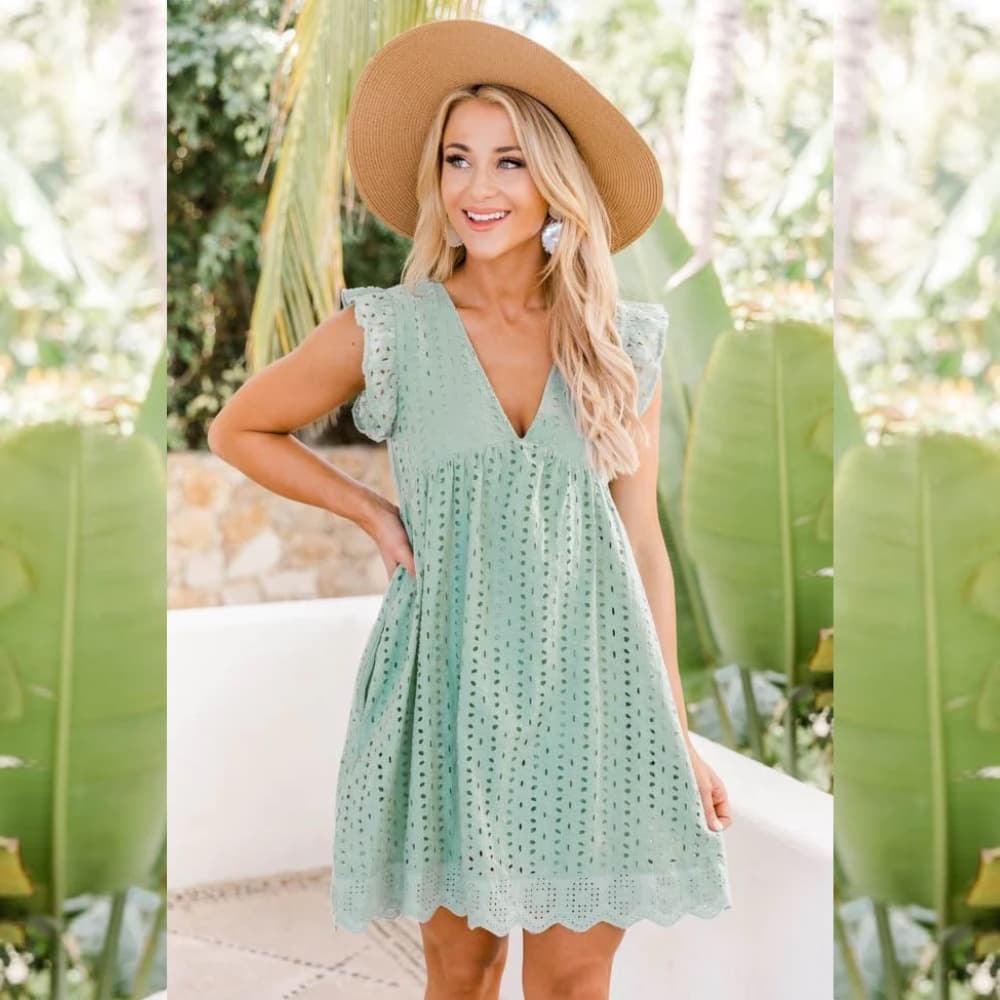 ??Current sales 49% off??2 IN 1 SUMMER DRESS WITH SHORTS AND BUILT-IN POCKETS